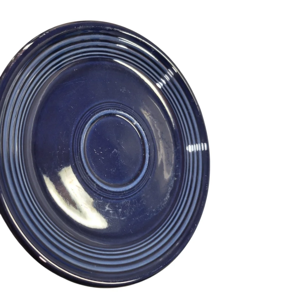 Fiesta Cobalt Teacup and Saucer Set